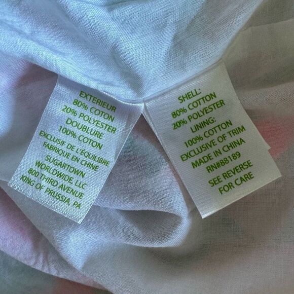 Lilly Pulitzer Pink and Green Mini Dress - Picture 12 of 14